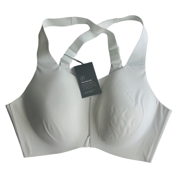 knix Intimates & Sleepwear Knix White Catalyst Front Zip Sports Bra